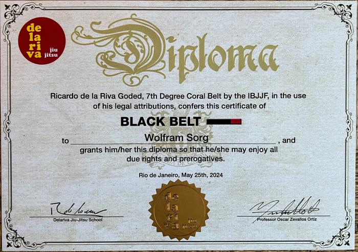 Blackbelt Certificate