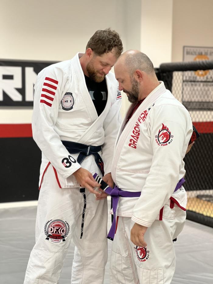 Purple belt · June 2, 2023 · Promoted by Preston Bludworth