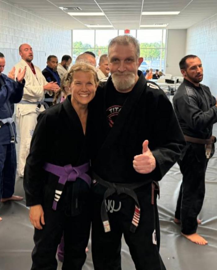 Purple belt · July 20, 2023 · Promoted by Scott Hewitt