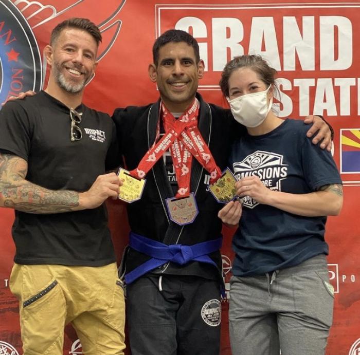 Blue belt · September 17, 2018 · Promoted by Professor Victor Emmanuel