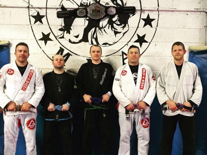 Blue belt · November 21, 2018 · Promoted by Padraic Merlehan