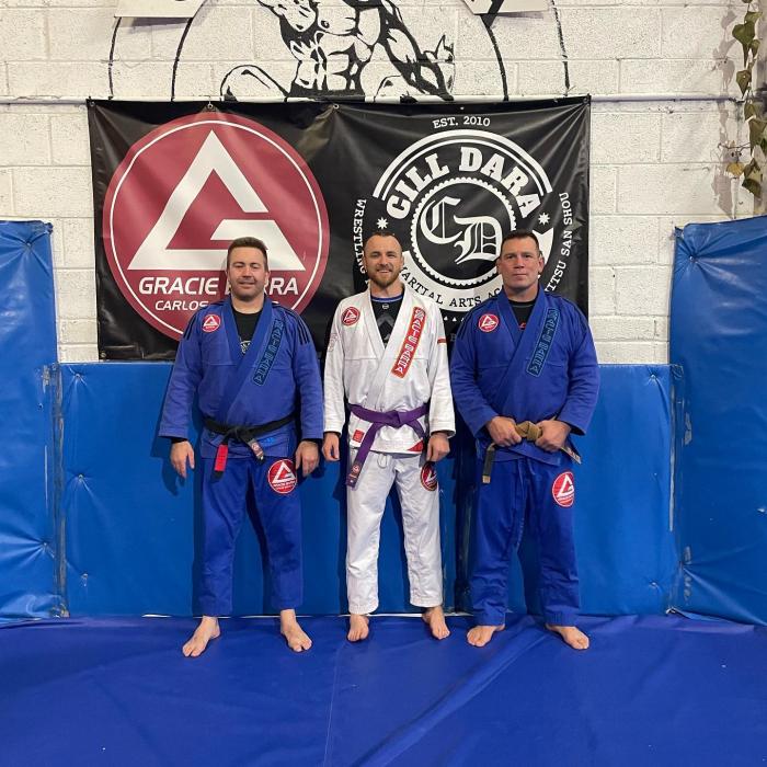 Purple belt · October 5, 2022 · Promoted by Padraic Merlehan