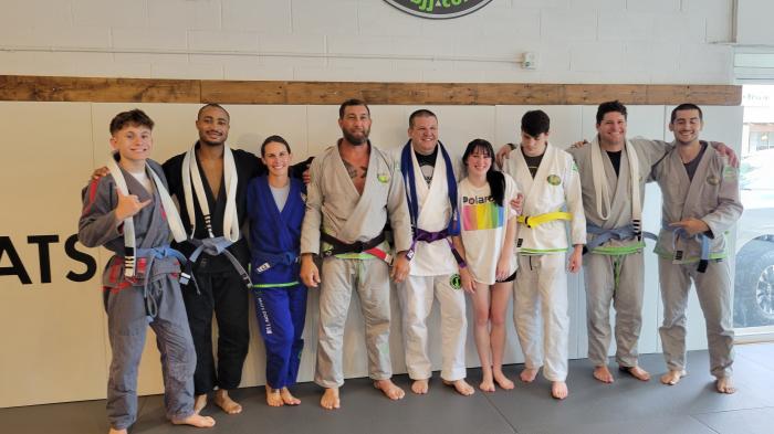 Blue belt · July 17, 2024 · Promoted by Jamie Williams