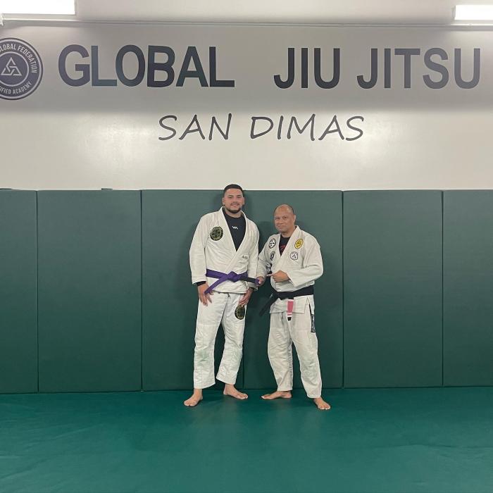 Purple belt · June 18, 2022 · Promoted by Dr. Jorge Balares, Dc, Jd