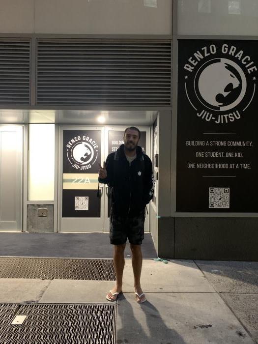 Renzo Gracie NYC trip October 2023