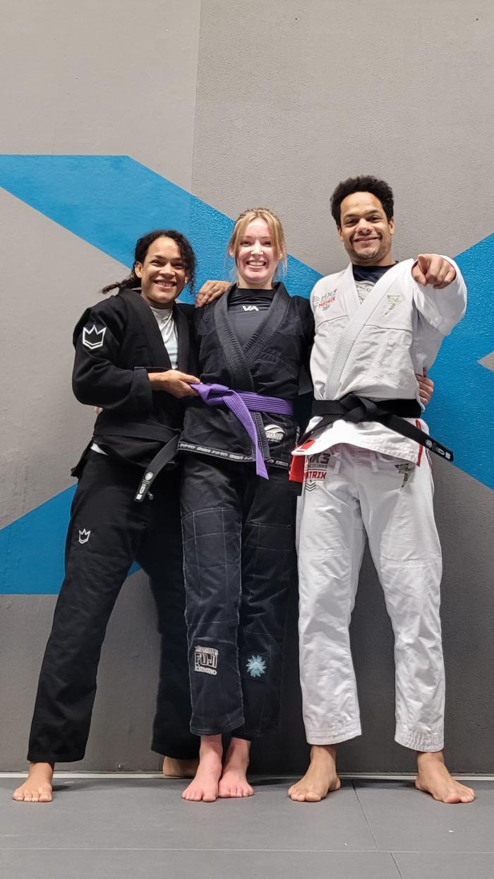 Purple belt · February 2, 2024 · Promoted by Leah Grovell