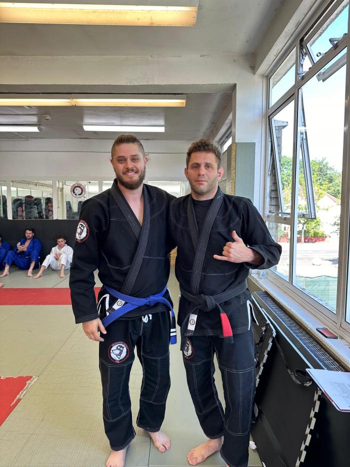 Blue belt · November 28, 2023 · Promoted by Ant Newman