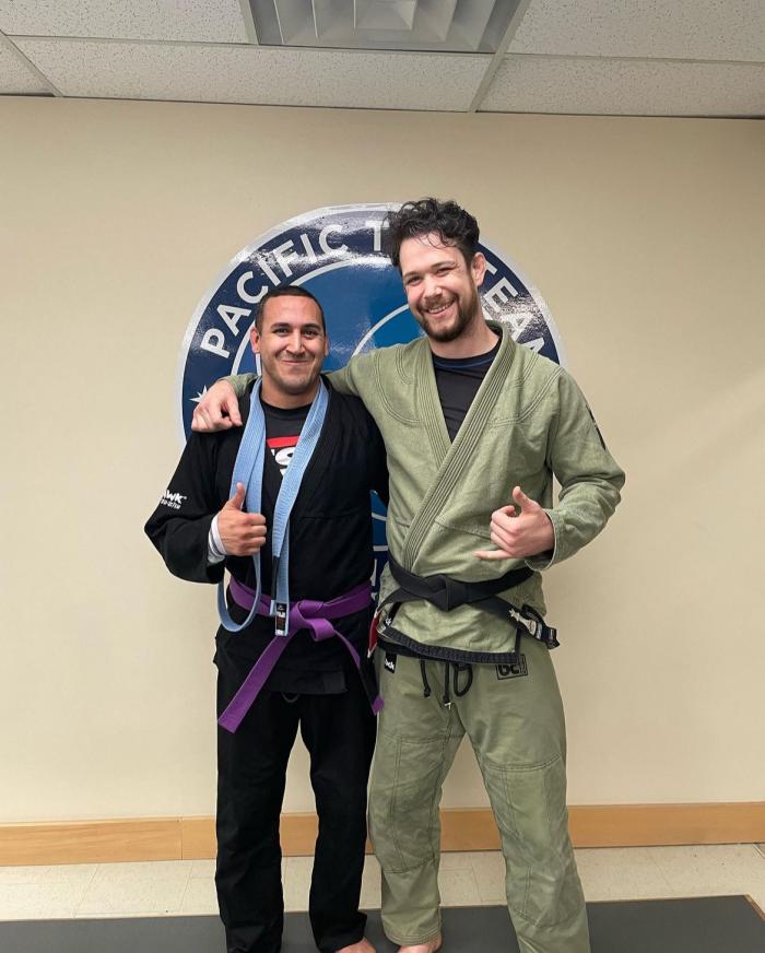 Purple belt · April 25, 2022 · Promoted by Mike LaPierre