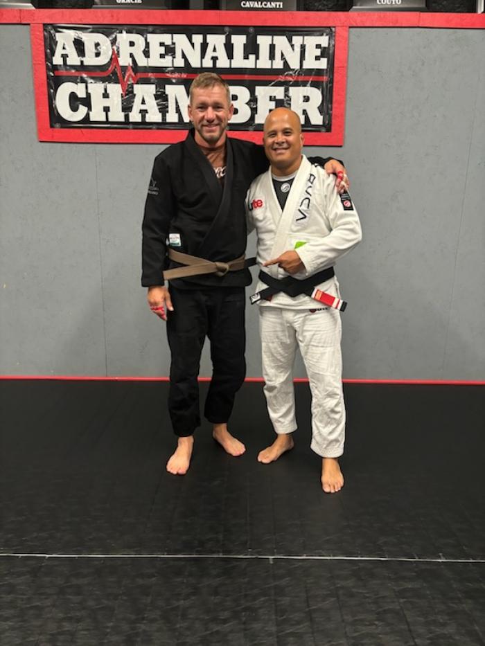 Brown belt · July 22, 2024 · Promoted by Anthony Cruz