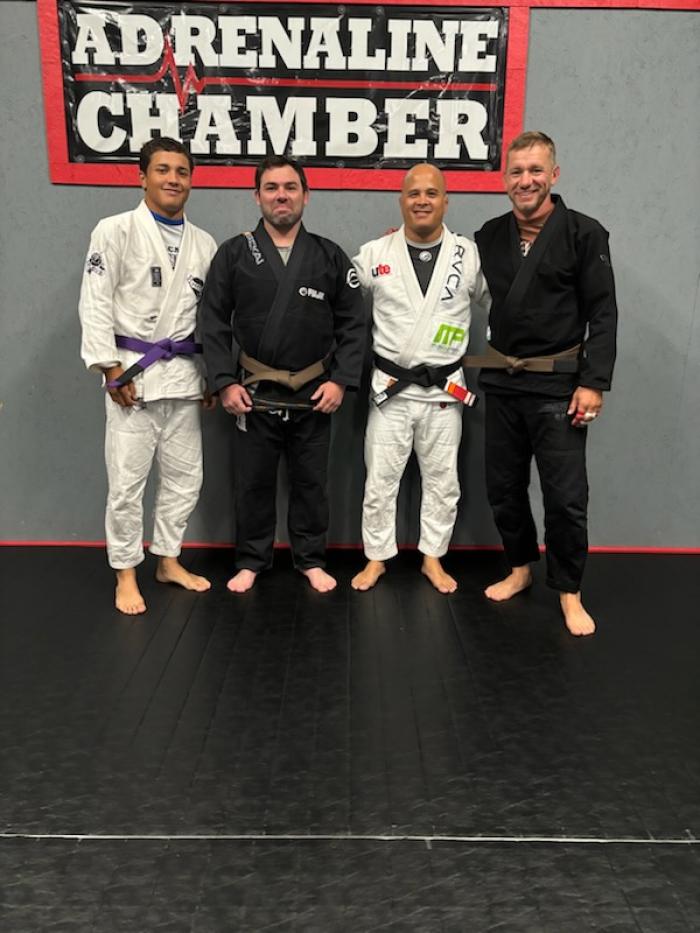 Brown belt · July 22, 2024 · Promoted by Anthony Cruz