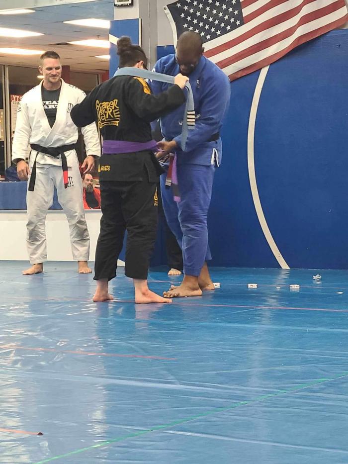 Purple belt · June 3, 2024 · Promoted by Julius Mobley