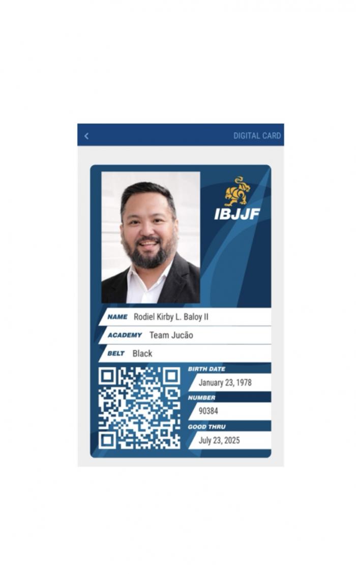 IBJJF Black Belt registration