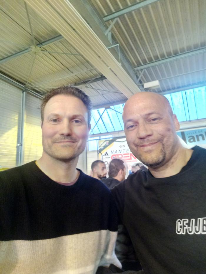 L'un de mes premiers professeurs de Jiu-Jitsu Alain Nagera