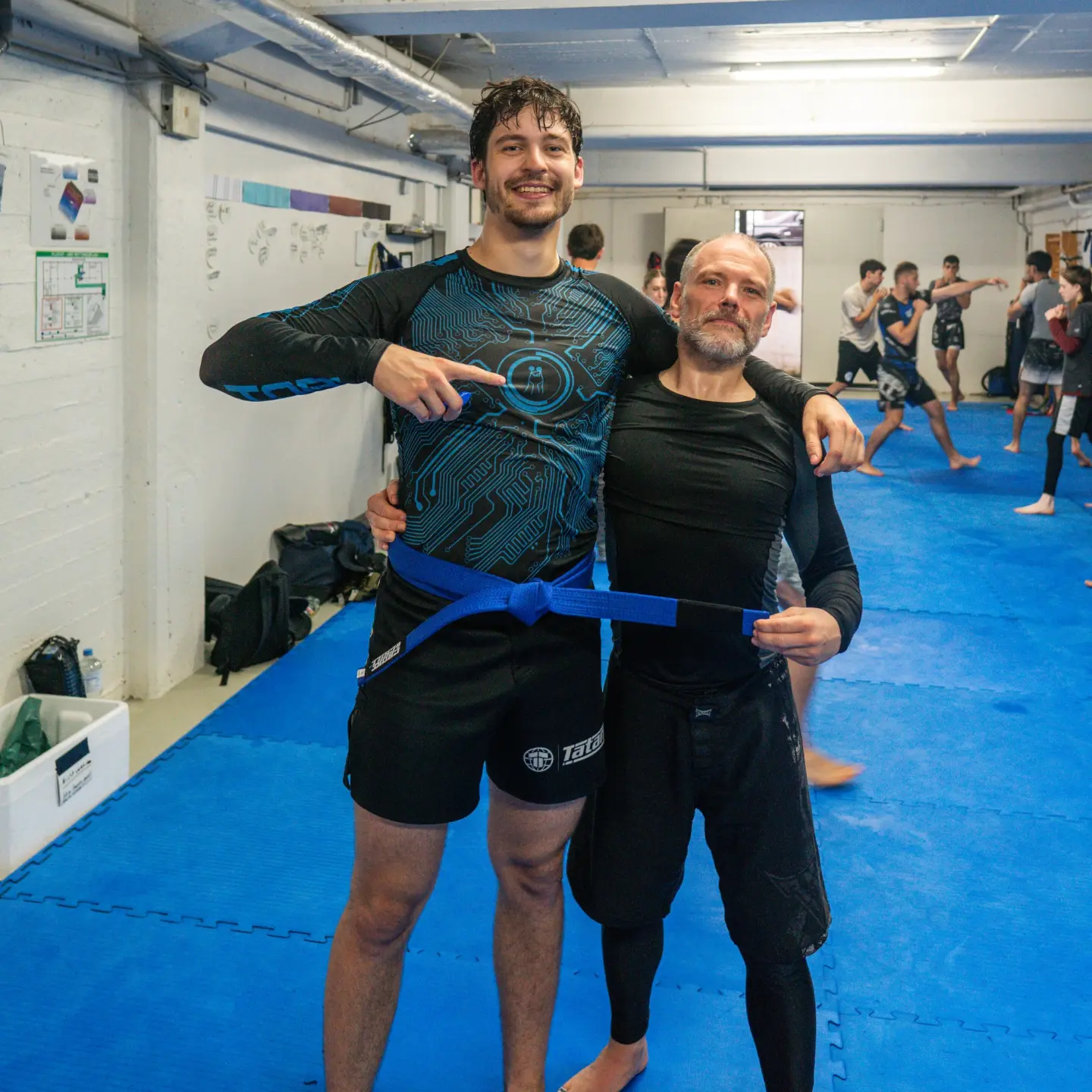 Blue belt · July 23, 2024 · Promoted by Tobias Wengler