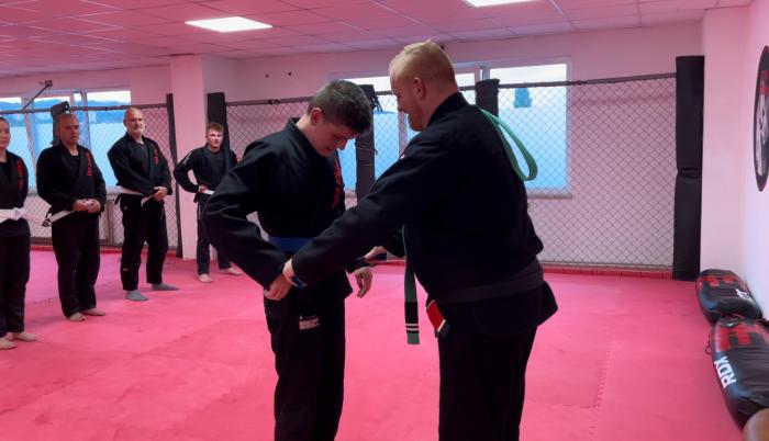 Blue belt · July 26, 2024 · Promoted by Michel Schlosser