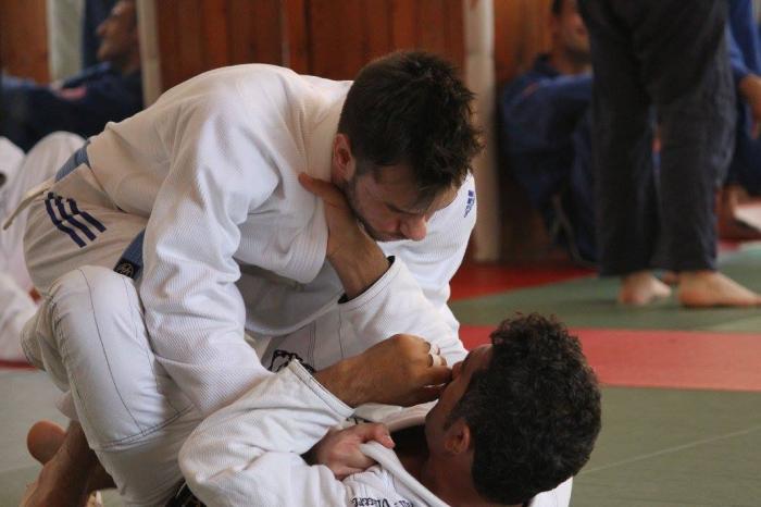 Training in Milan, Italy.