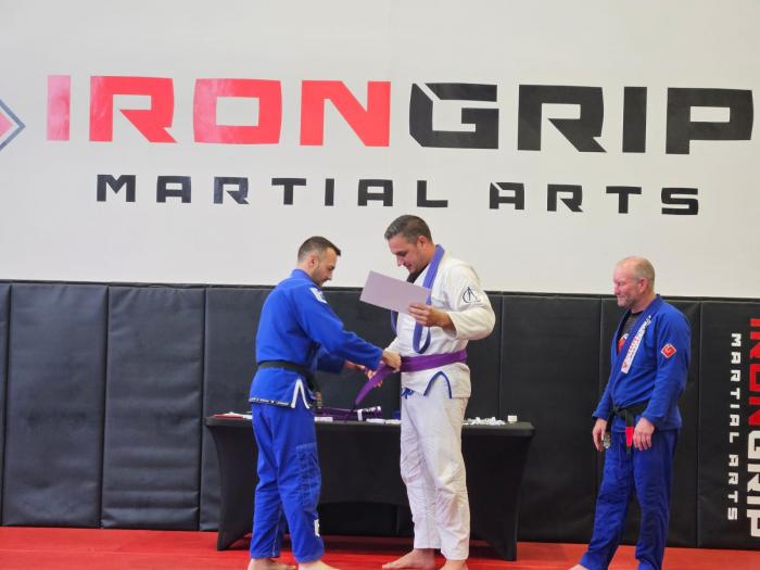Purple belt · July 27, 2024 · Promoted by Reinhardt Gallowitz