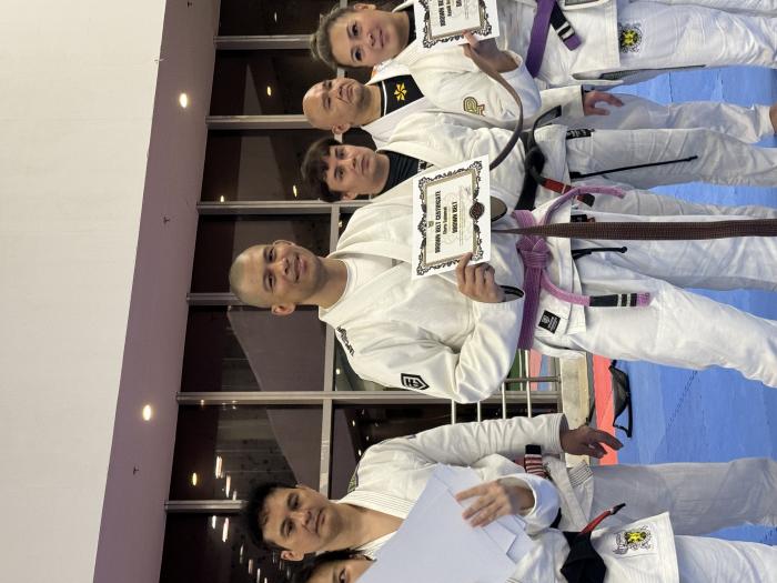 Brown belt · July 27, 2024 · Promoted by Alvin Aguilar