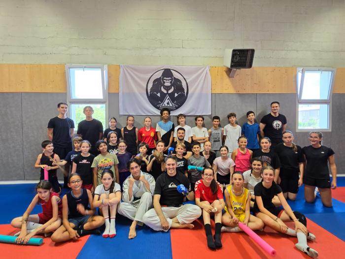 Stage d'initiation au Jiu-Jitsu en partenariat avec l'association de basket de Maulévrier 25/07/2024