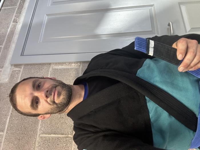 Blue belt · January 8, 2024 · Promoted by Chris Petherwick
