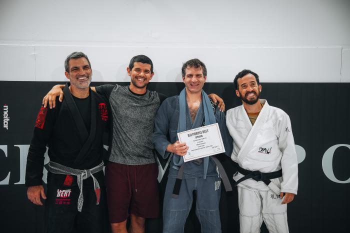 Purple belt · July 12, 2024 · Promoted by Moshe Dali