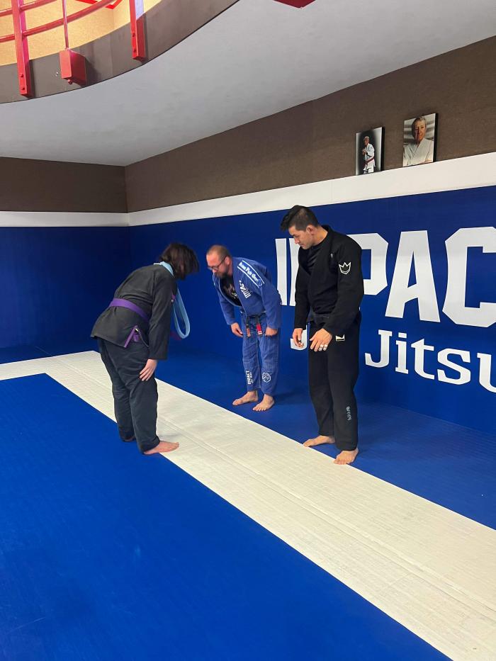 Purple belt · July 8, 2024 · Promoted by Nick Gilardi
