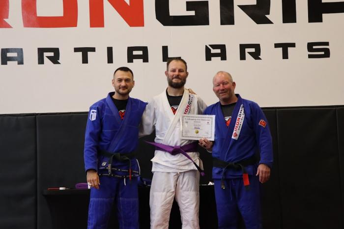 Purple belt · July 27, 2024 · Promoted by Reinhardt Gallowitz
