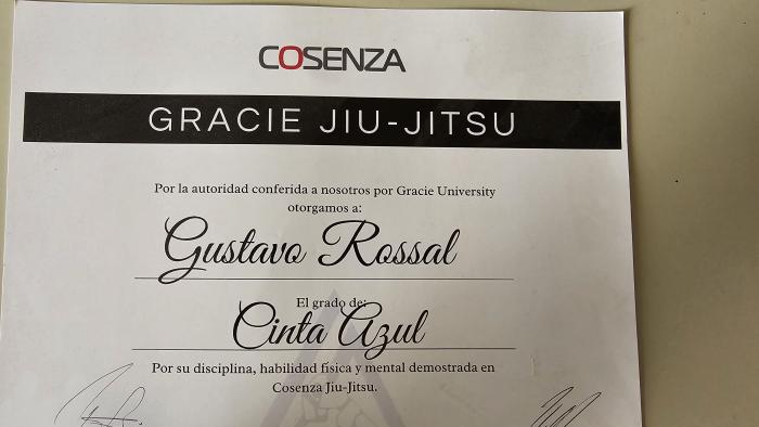 Blue belt · December 21, 2023 · Promoted by Pit Cosenza