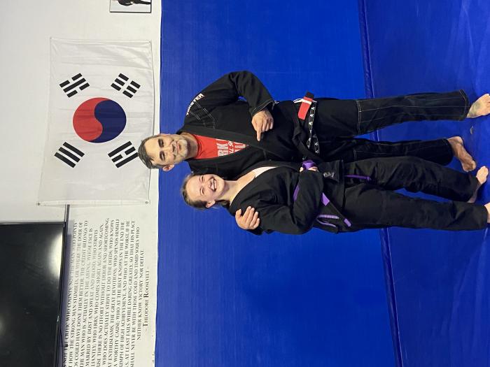 Purple belt · July 17, 2024 · Promoted by Landon Showalter