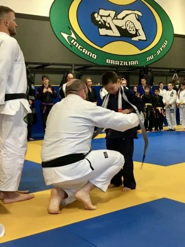 Gray belt · March 12, 2016 · Promoted by Hans Thompson