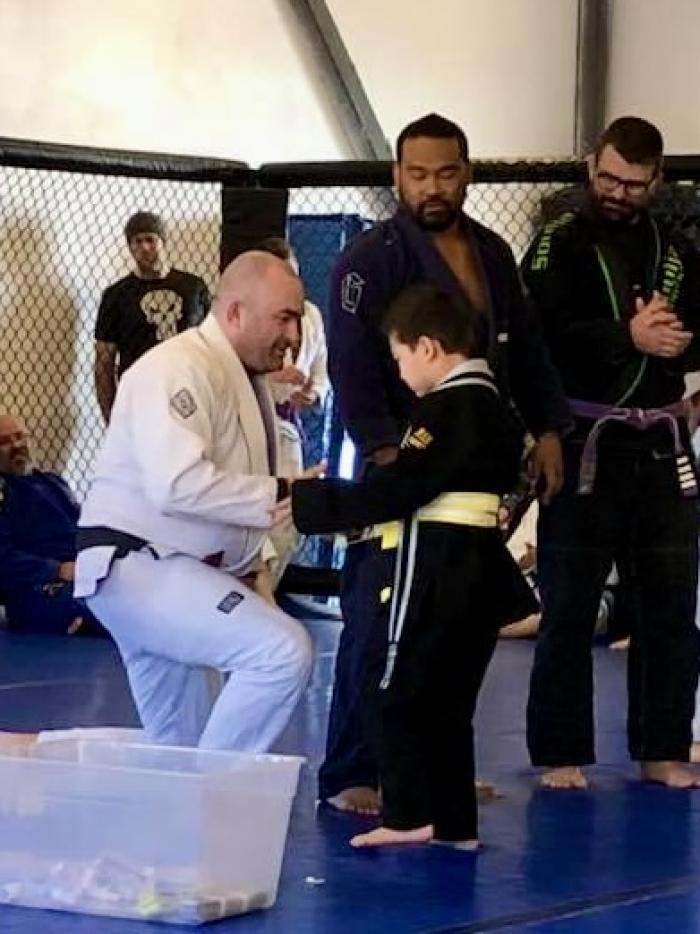 Gray belt · March 12, 2016 · Promoted by Hans Thompson