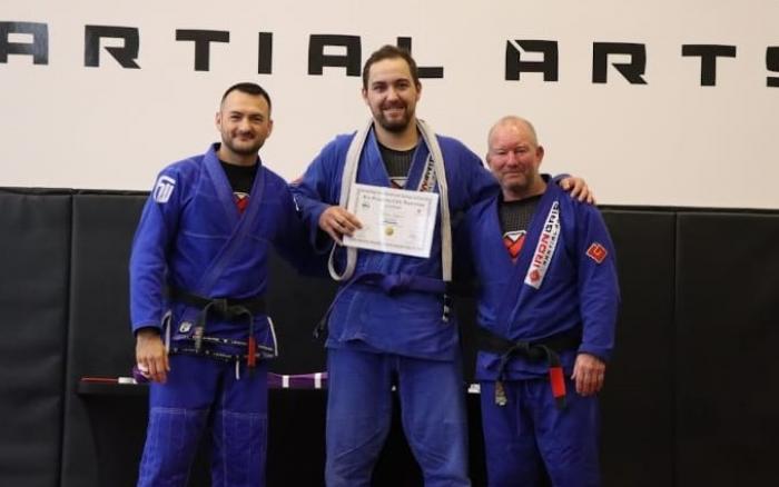 Blue belt · July 27, 2024 · Promoted by Reinhardt Gallowitz