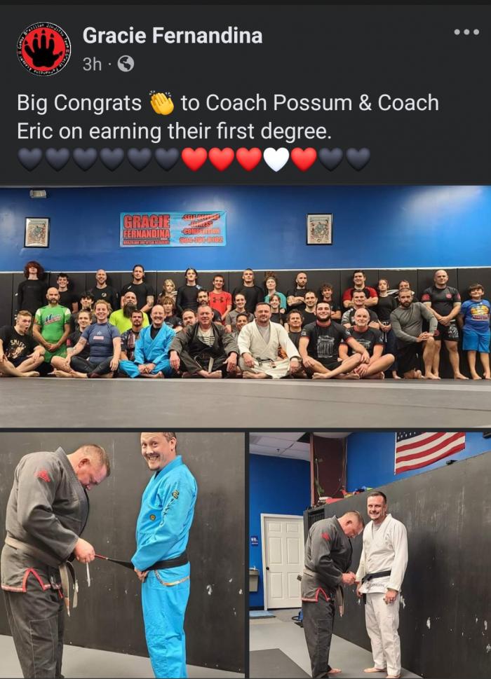 Black belt 1st degree · July 31, 2024 · Promoted by Donny Avera