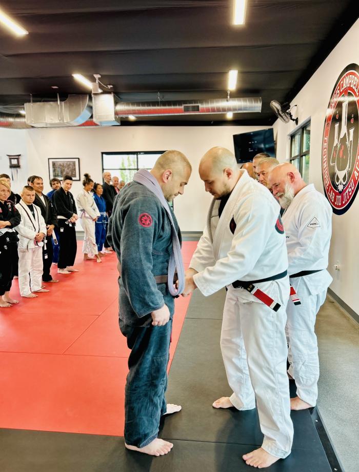 Brown belt · July 31, 2024 · Promoted by Georg Hissung
