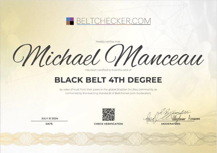 Diplôme BELTCHECKER