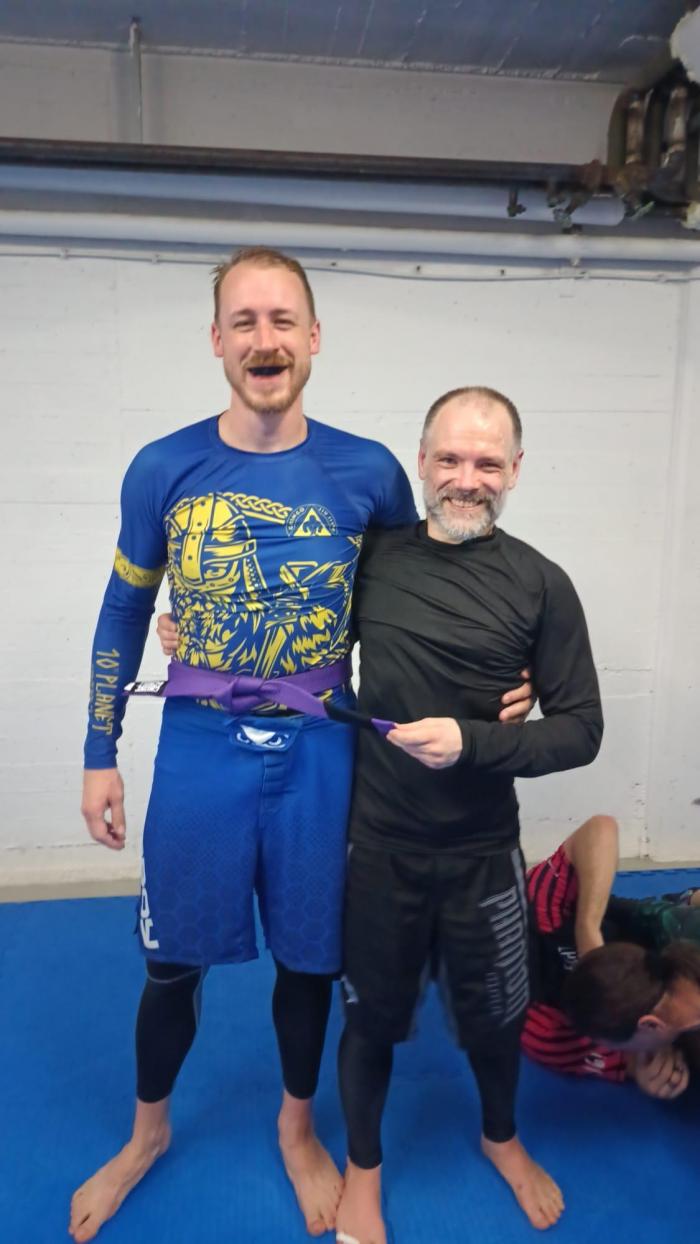 Purple belt · August 1, 2024 · Promoted by Tobias Wengler
