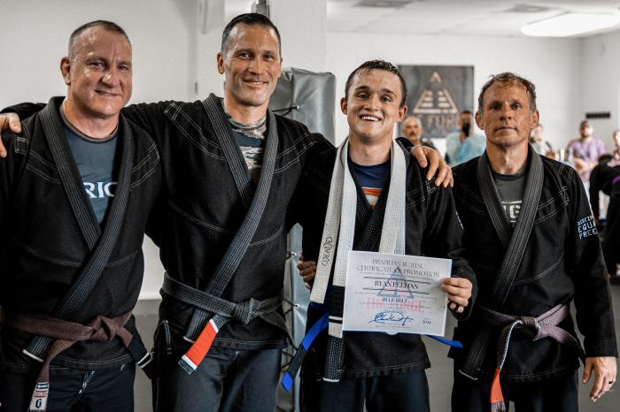 Blue belt · July 13, 2024 · Promoted by George Davenport
