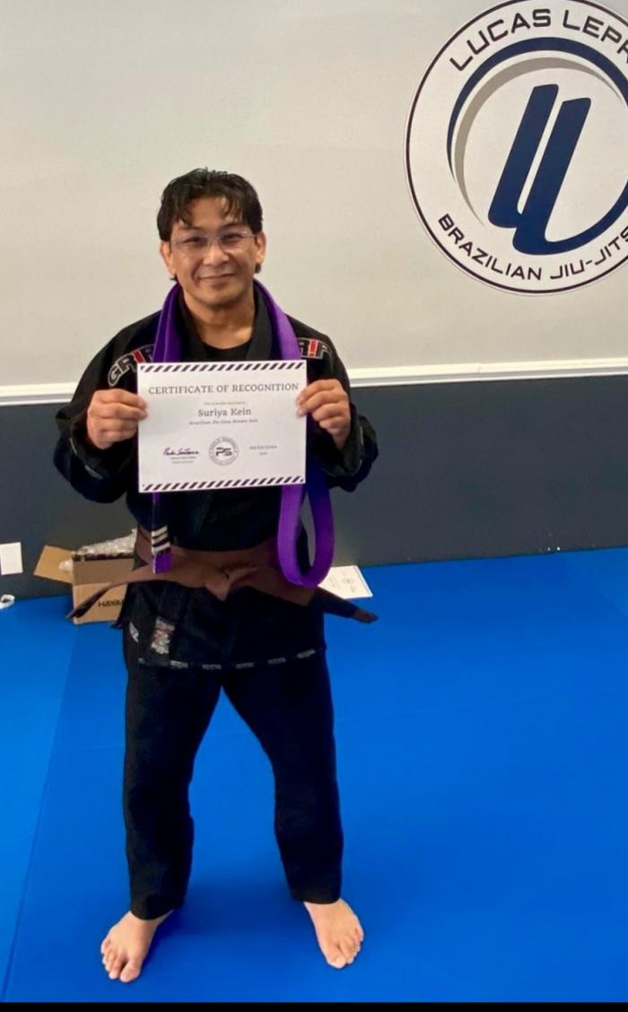 Brown belt · July 1, 2024 · Promoted by Paulo santana