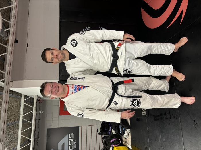 Black belt grading photo