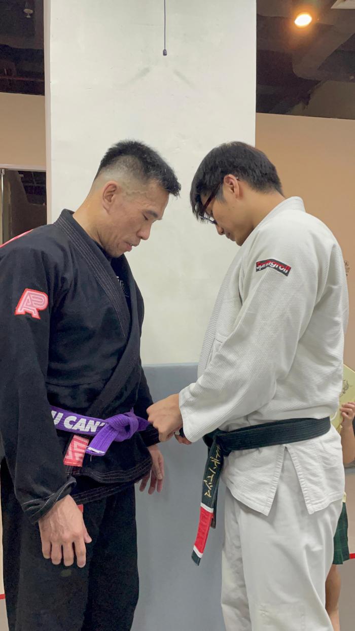 Purple belt · April 1, 2023 · Promoted by Sunardi Muliawan