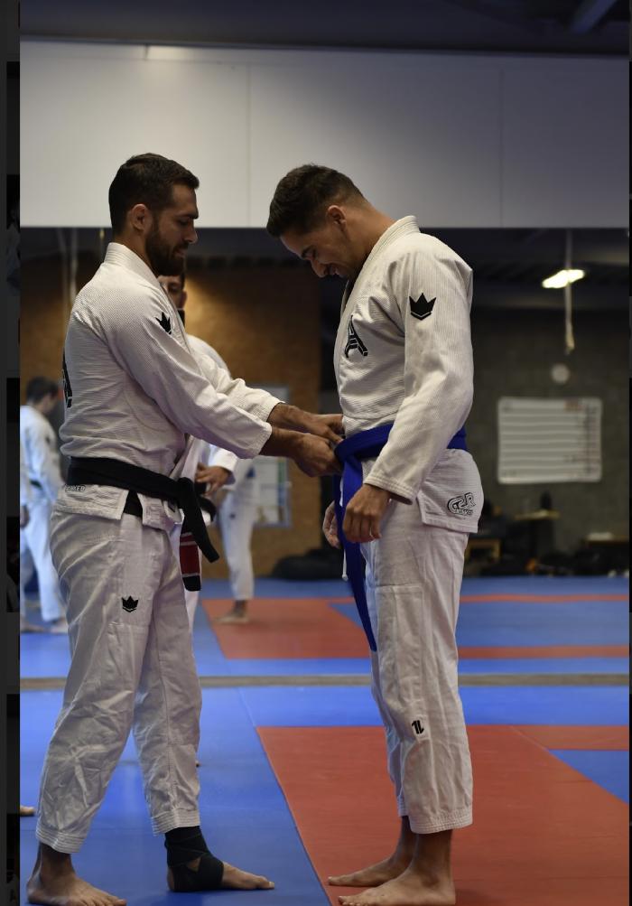 Blue belt · June 10, 2024 · Promoted by Nigel Heylen