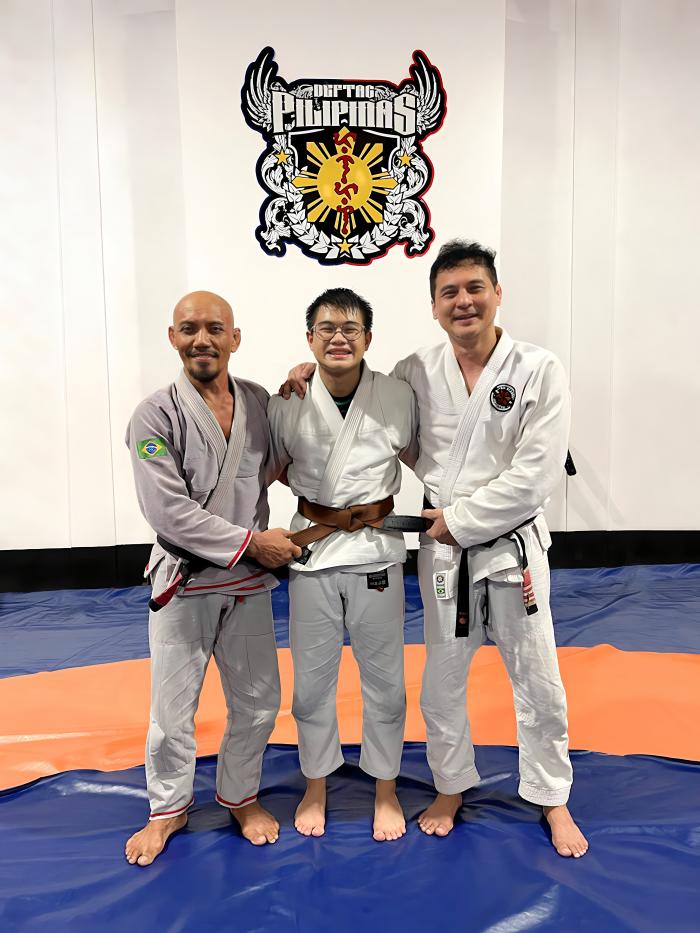 Brown belt · July 27, 2024 · Promoted by Prof. Arthur Alvin Aguilar
