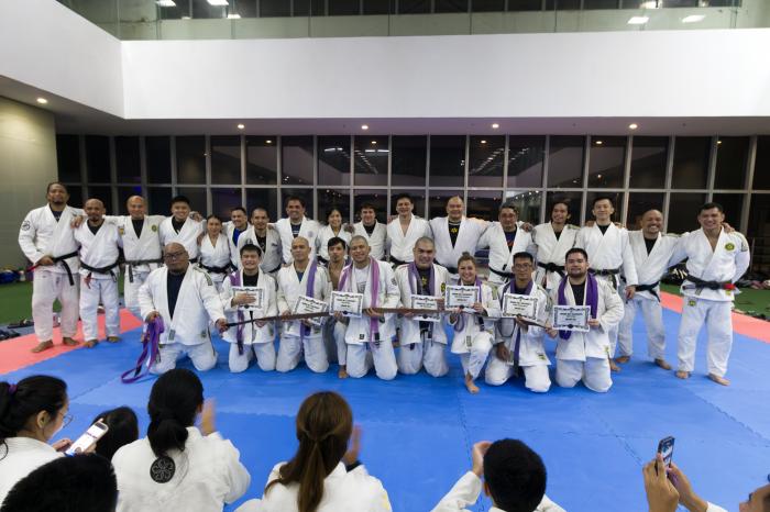 Brown belt · July 27, 2024 · Promoted by Prof. Arthur Alvin Aguilar