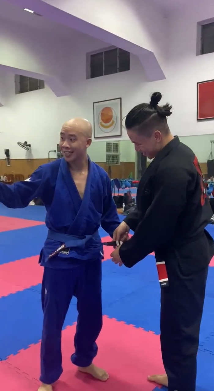 Blue belt · January 10, 2024 · Promoted by Lê Cường