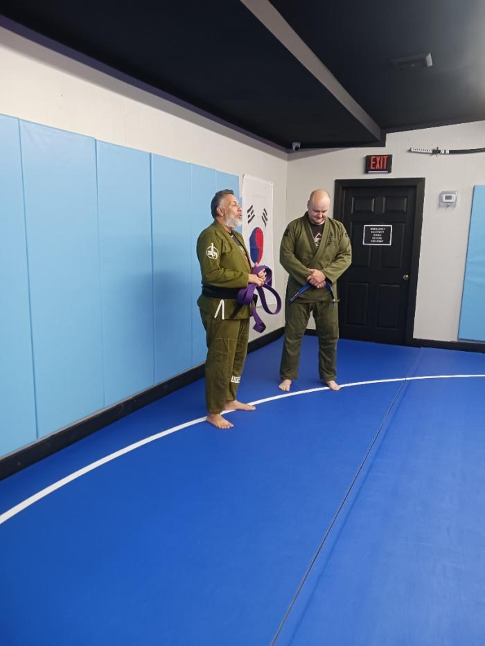 Purple belt · August 6, 2024 · Promoted by Jose Soto