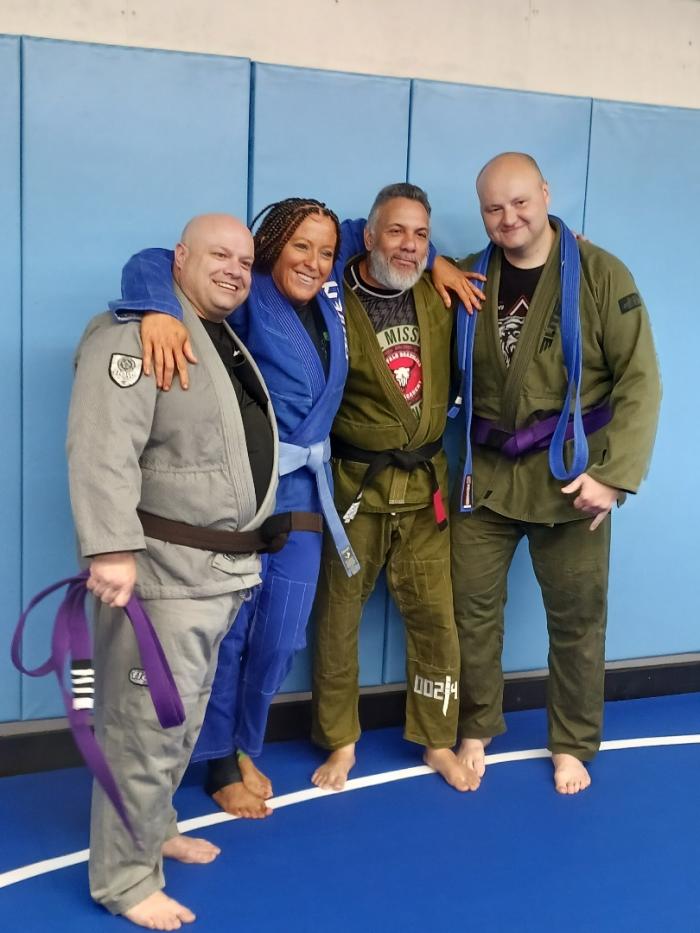 Purple belt · August 6, 2024 · Promoted by Jose Soto