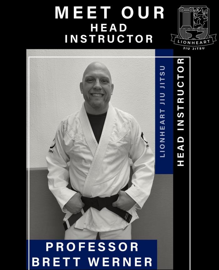Head instructor for Lionheart BJJ. Honored!