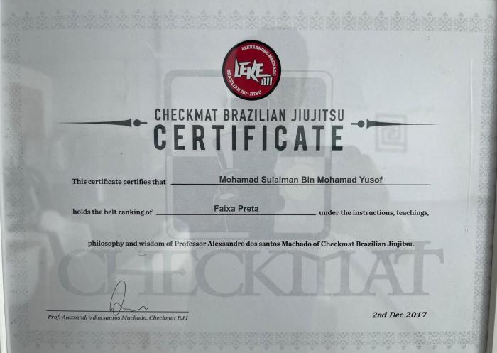 Black belt 2017
