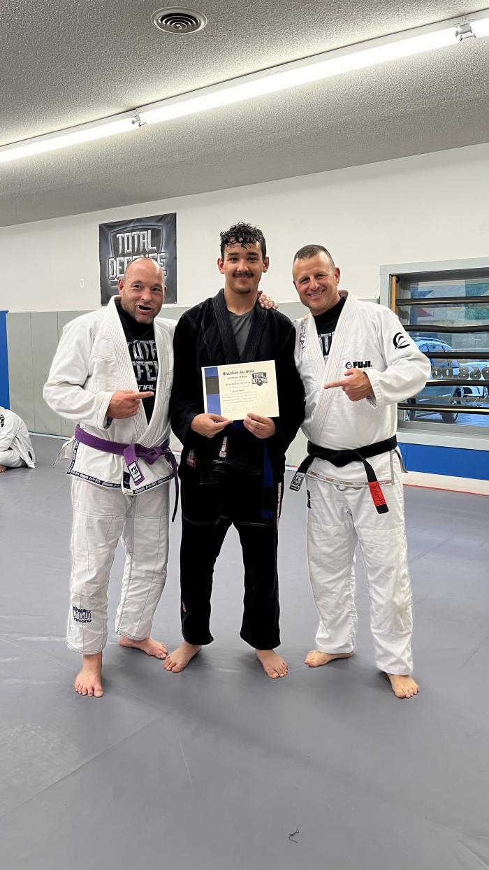 Blue belt · August 8, 2024 · Promoted by Brian Rose