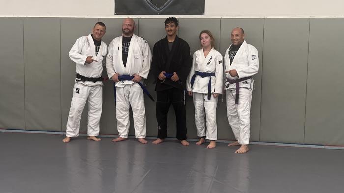 Blue belt · August 8, 2024 · Promoted by Brian Rose